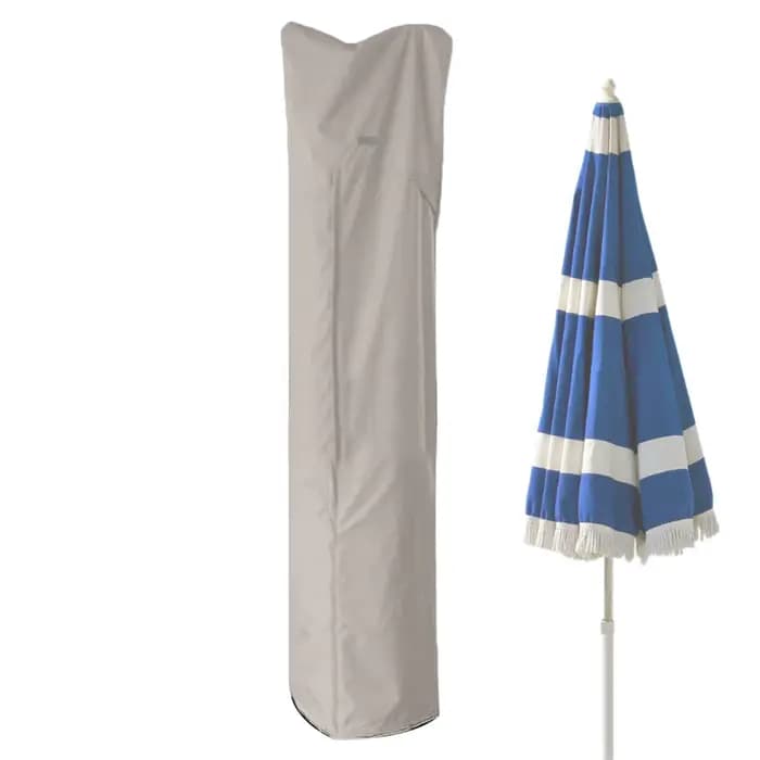 Housse de parasol cantilever imperméable avec fermeture éclair