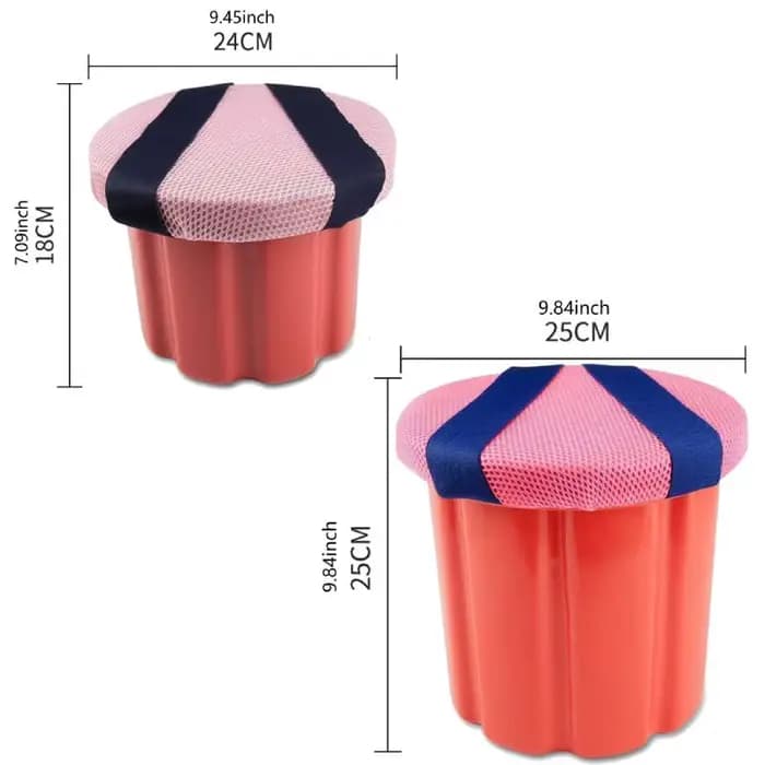 Tabouret portable de jardin