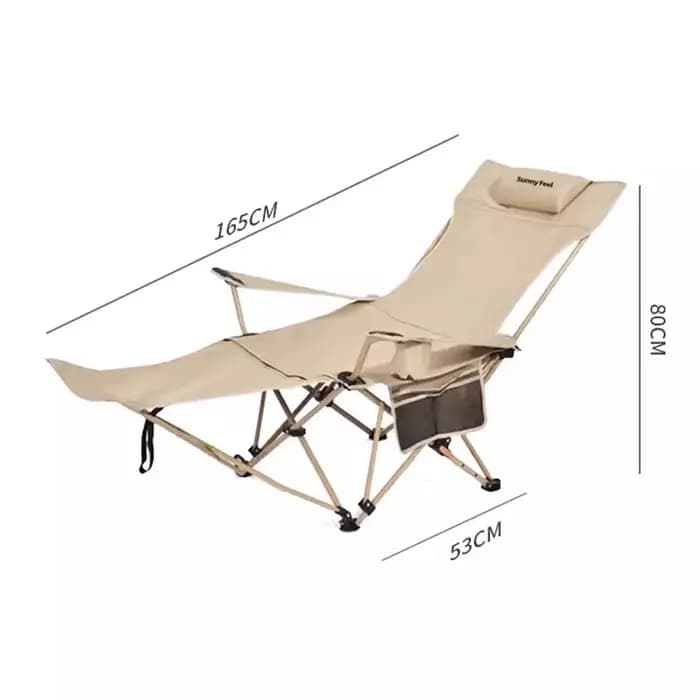 Chaise pliante inclinable pour adultes