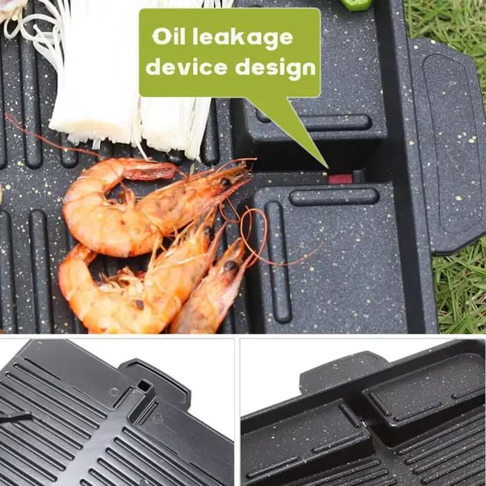 Plaque de gril de Barbecue 32X26cm