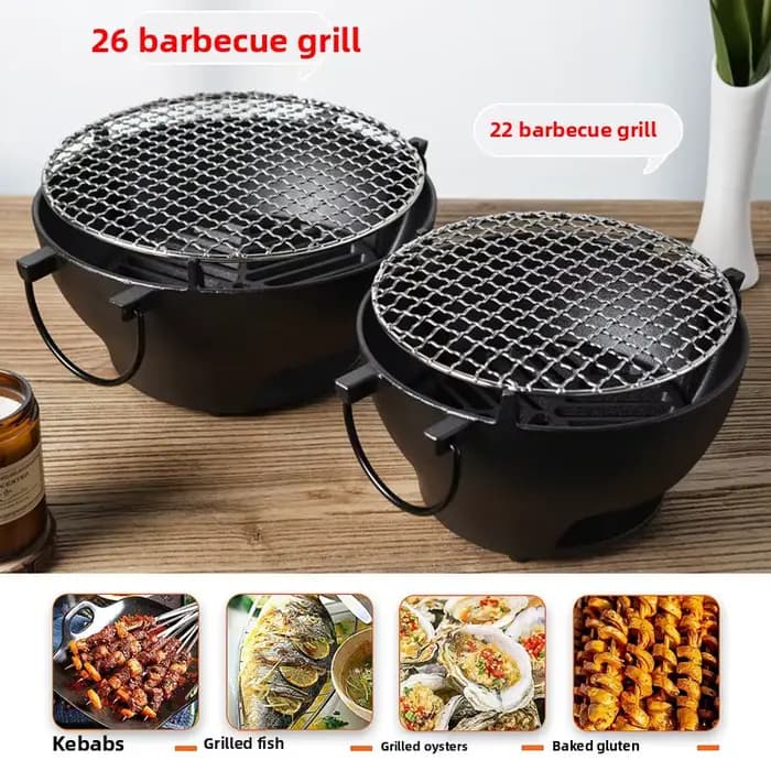 Barbecue rond au charbon de bois Grill 2026