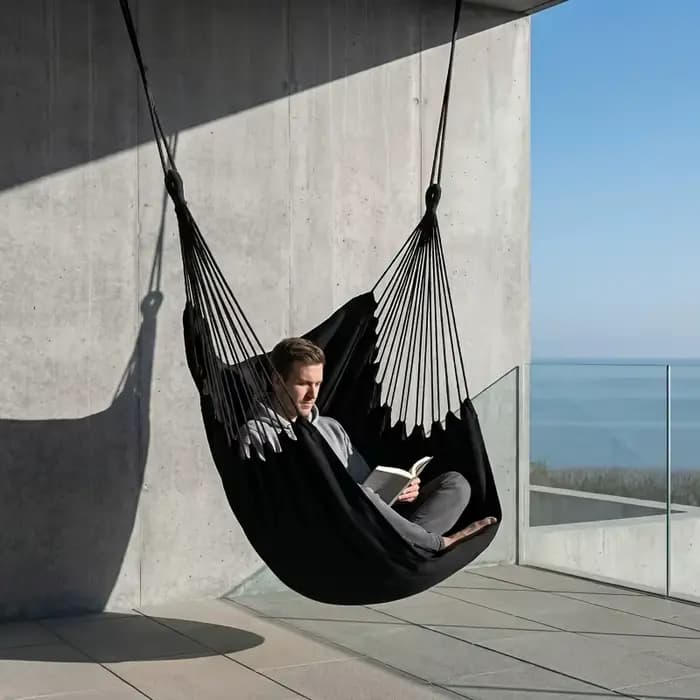 Fauteuil hamac souple, chaise suspendue confortable pour parc