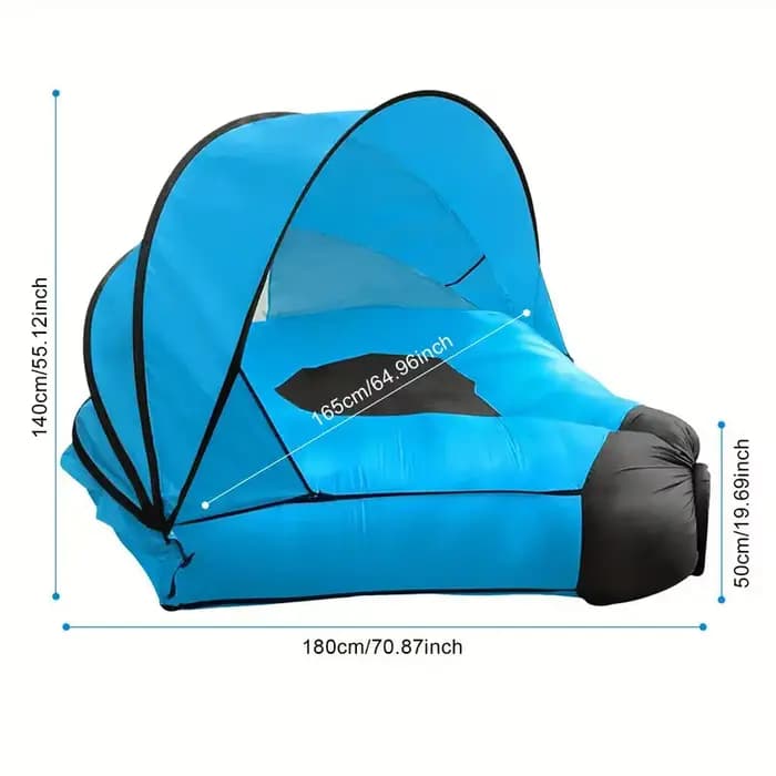 Canapé gonflable de Camping imperméable en plein air