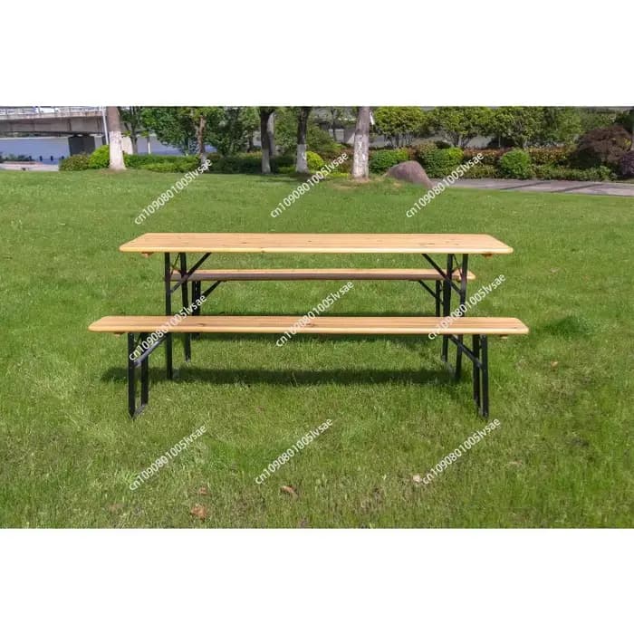 Ensemble de table et de chaises pliantes portables pour l'extérieur