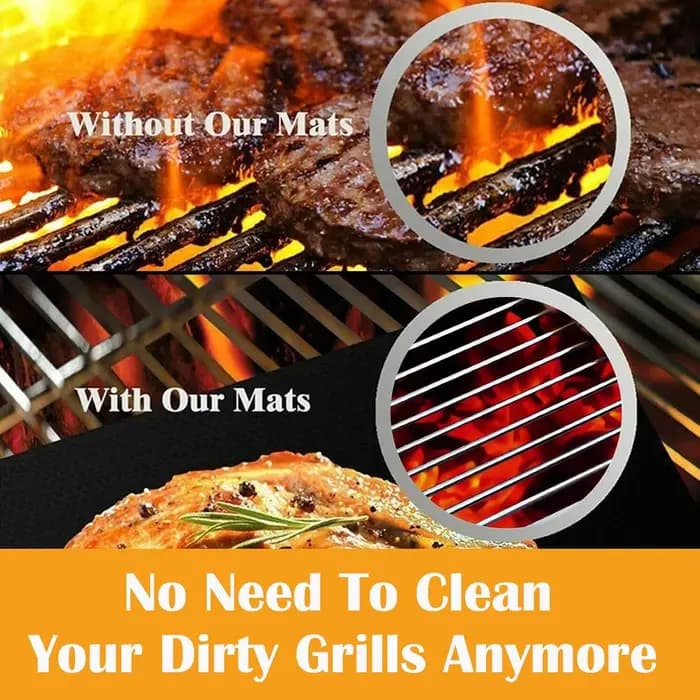 Tapis de barbecue antiadhésif