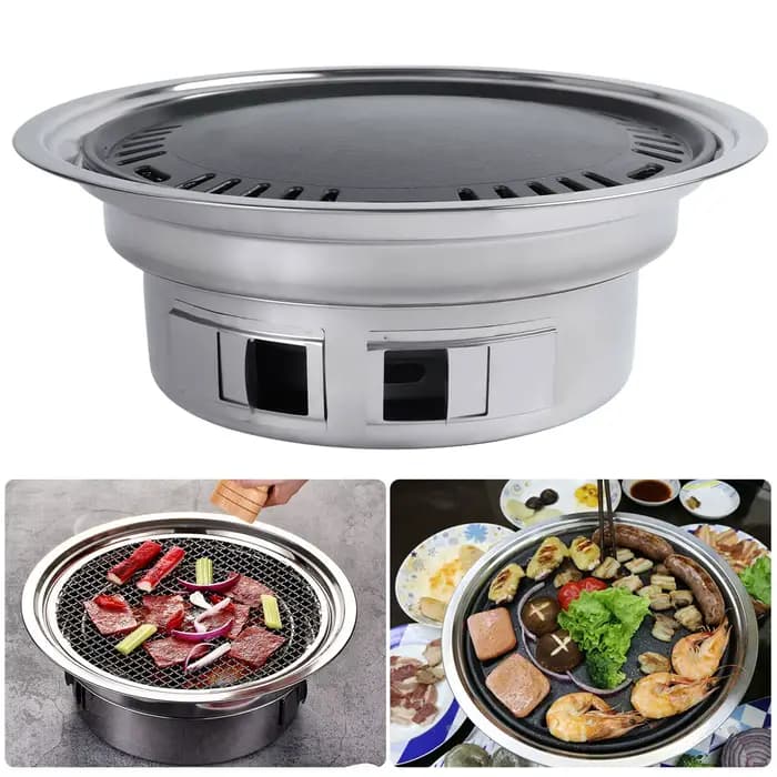 Grilles de barbecue coréennes en acier inoxydable