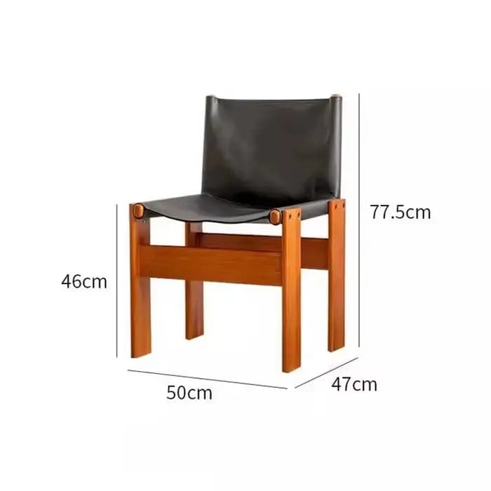 Chaise de salle à manger confortable nordique ergonomique jardin moderne