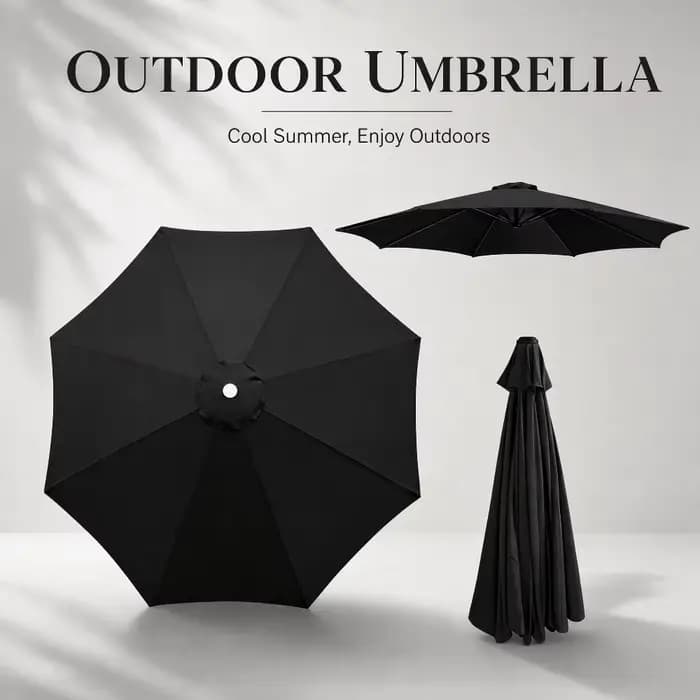 Tissu de rechange pour parasol de jardin extérieur