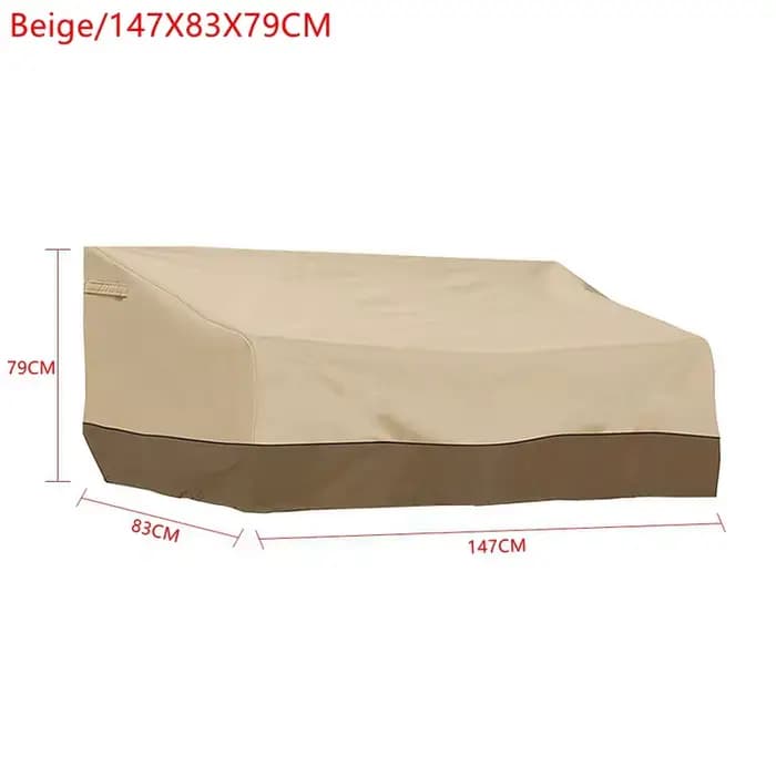 Housse anti-poussière imperméable pour meubles de jardin