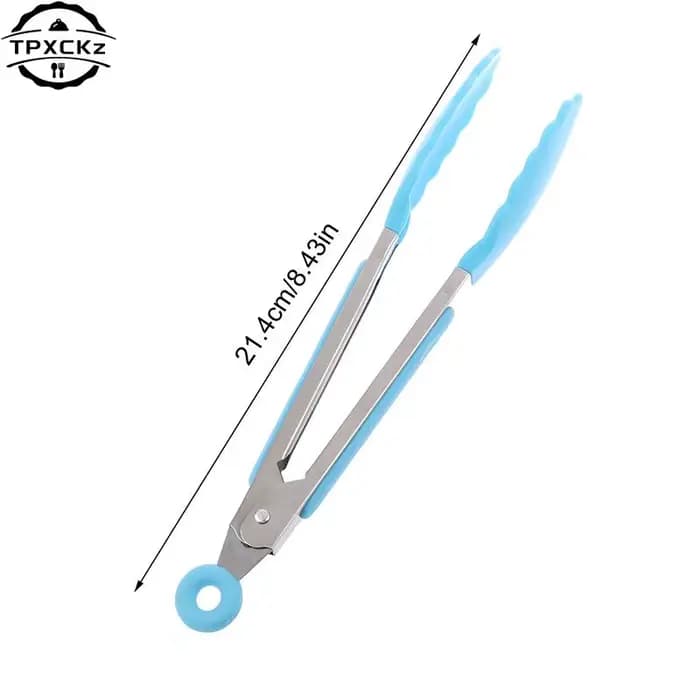 Pince à griller en silicone pour barbecue