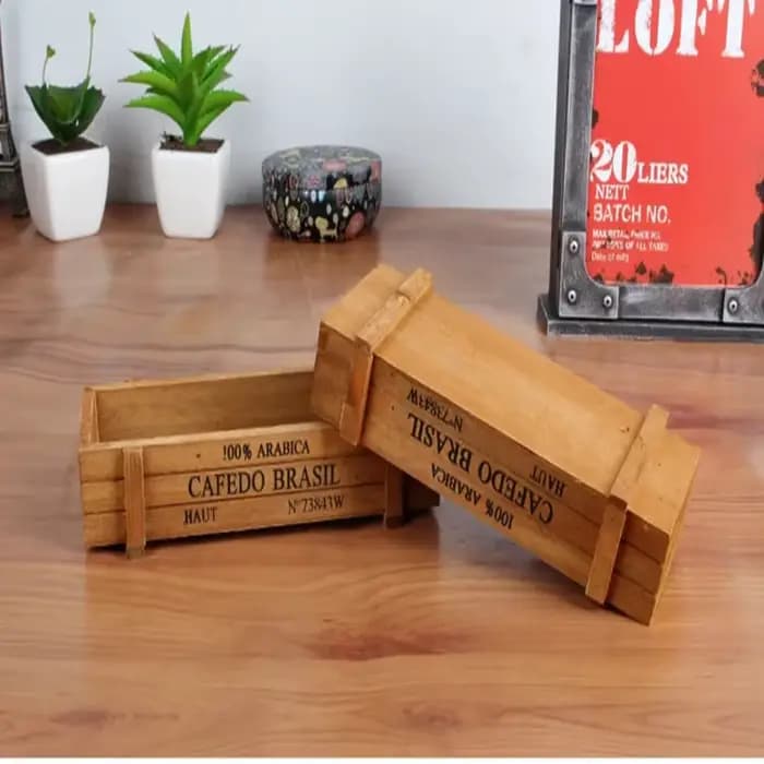Pot de plantes de jardin rétro