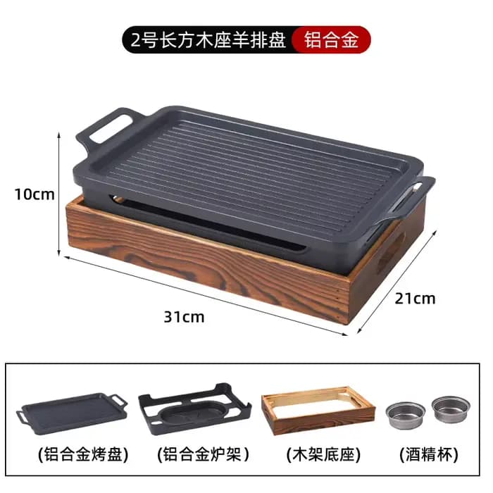 Plateau de cuisson pour Barbecue