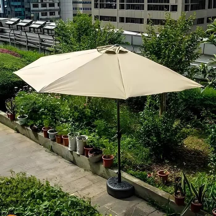 Dernier modèle : Tissu de remplacement pour parasol demi-circulaire extérieur