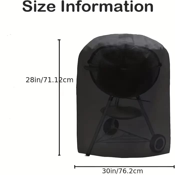 Housse de protection pour barbecue à charbon Weber