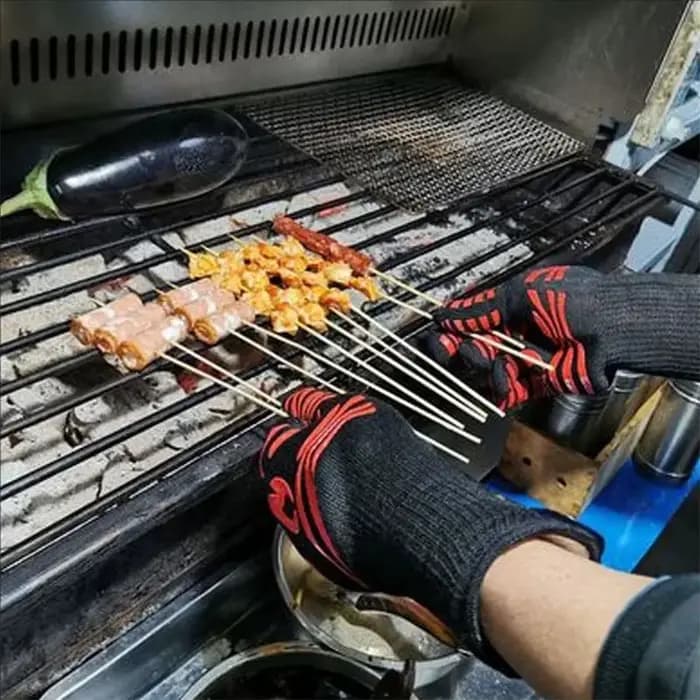 Gants de four à micro-ondes pour barbecue