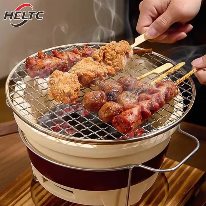 Filet de barbecue rond en acier inoxydable T1