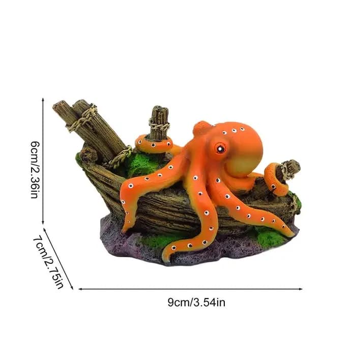 Petite Décoration d'Aquarium de Mer Artificielle, Accessoire de Dessin Animé Miniature, Ornement pour la Maison, Chambre d'Hôtel, 73