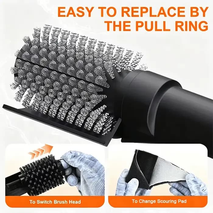 Brosse pour barbecue, réglages à 3 vitesses