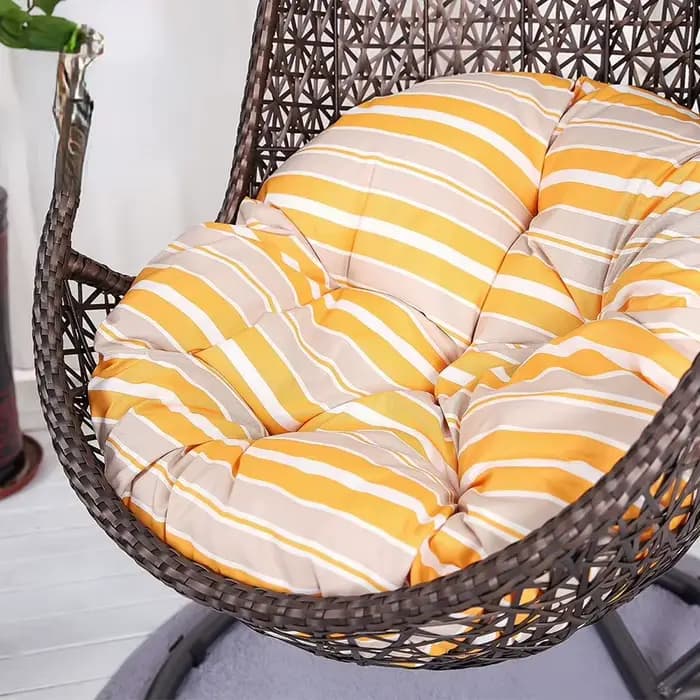 Chaise balançoire suspendue en rotin pour balcon de jardin extérieur