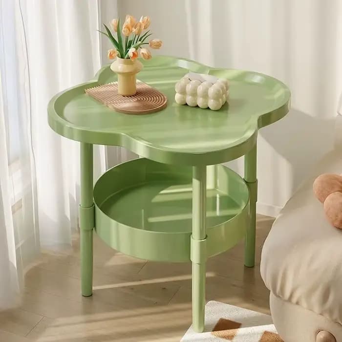 Table d'appoint moderne 40*40CM en plastique