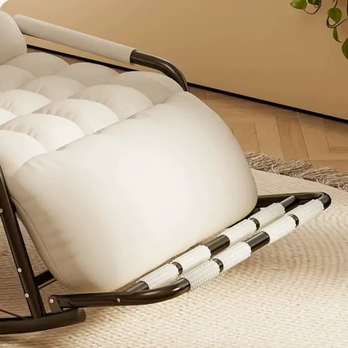 Fauteuil à bascule portable surdimensionné pour adulte