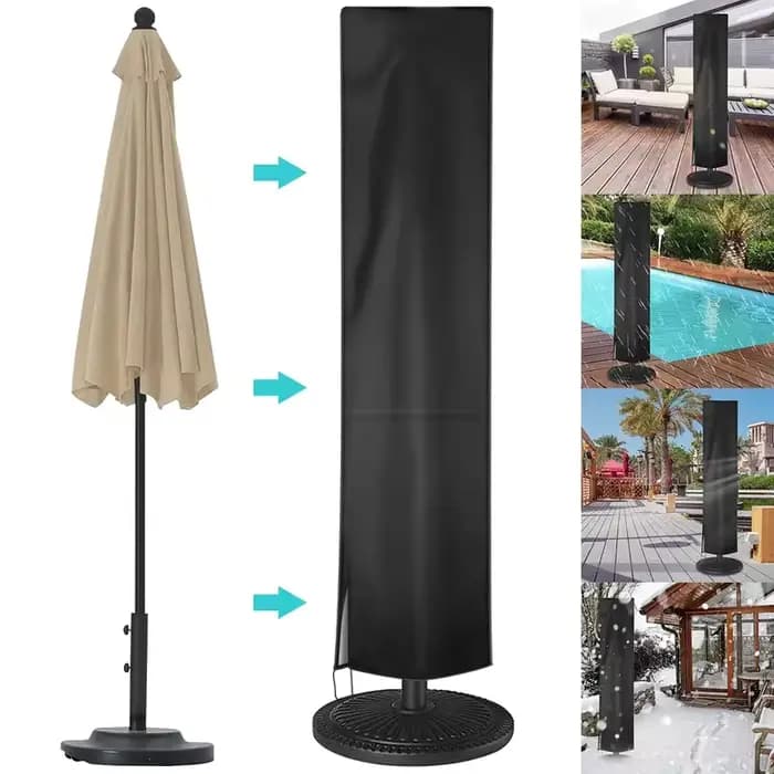 Housse de protection pour parasol de cour