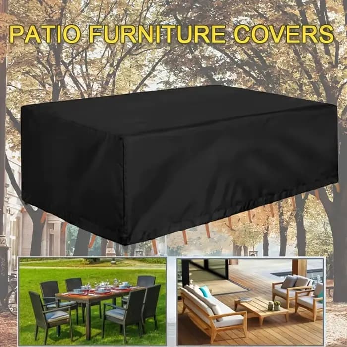 Housses de protection variées pour meubles de jardin