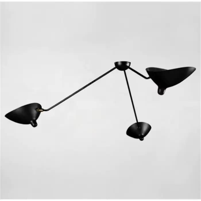 Ludeviation-Lampe à bras oscillant nordique post-moderne, lampe industrielle en métal, design créatif, décoration de restaurant, cuisine, salon