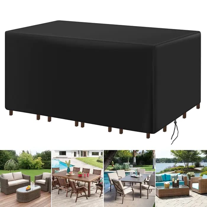 Housse de protection pour meubles de jardin – imperméable