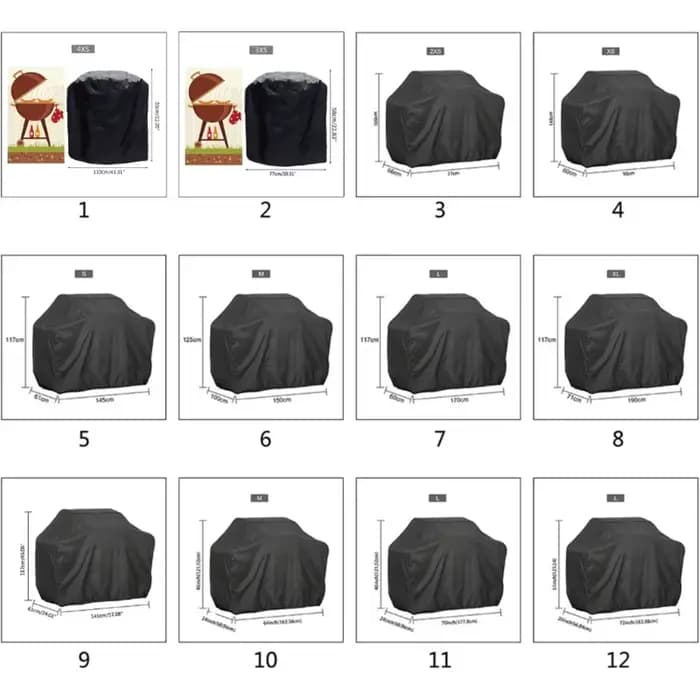 Housse protection pour Barbecue