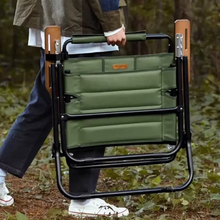 Chaises De Camping rembourrées en plein air plage adultes fauteuils à dossier