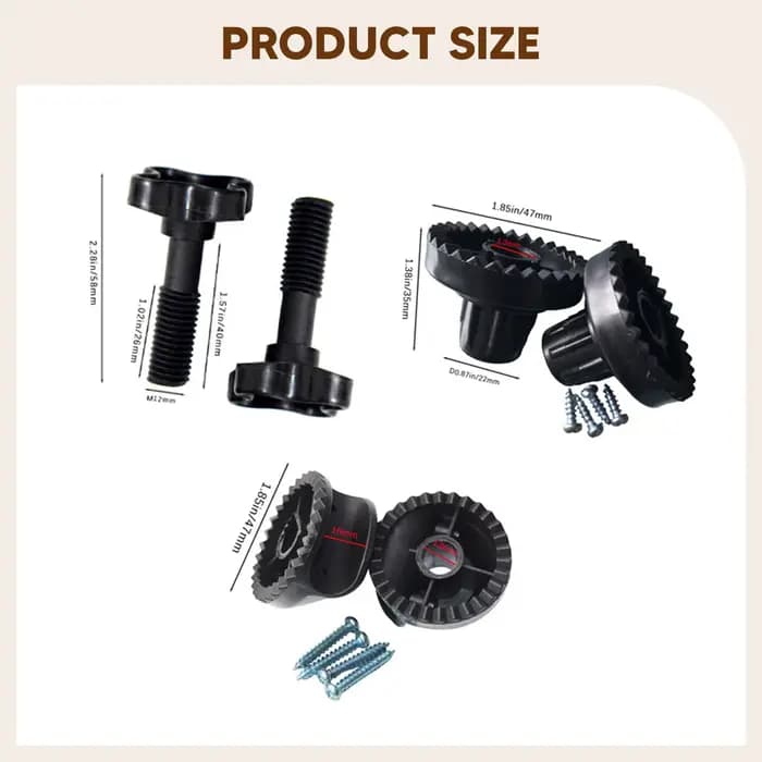 Kit de structure de balançoire de jardin
