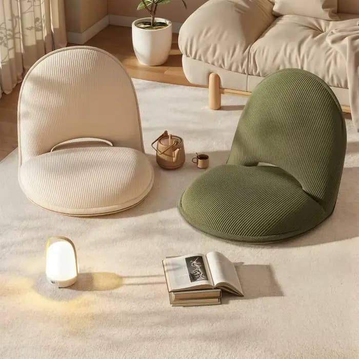 Chaise longue tatami pliable avec dossier pour s'asseoir et dormir