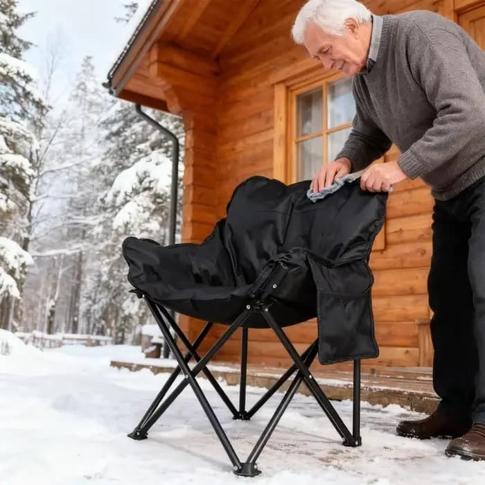 Chaise d'extérieur chauffante Transportable