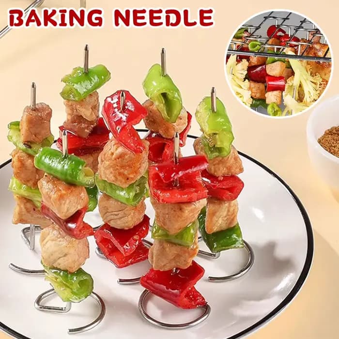 Ustensiles de Barbecue de pique-nique en plein air en acier inoxydable