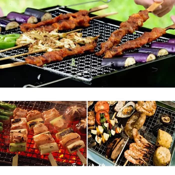 Grille de barbecue réutilisable en acier inoxydable 304