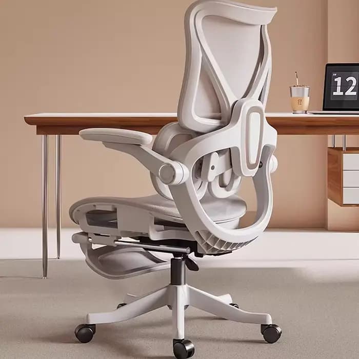 Chaise de bureau de luxe ergonomique et confortable, style nordique, portable, relaxante, pour ordinateur, mobilier tendance