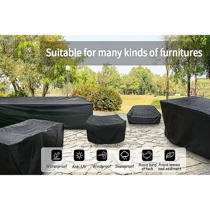 Housse de protection pour meubles de jardin toutes saisons