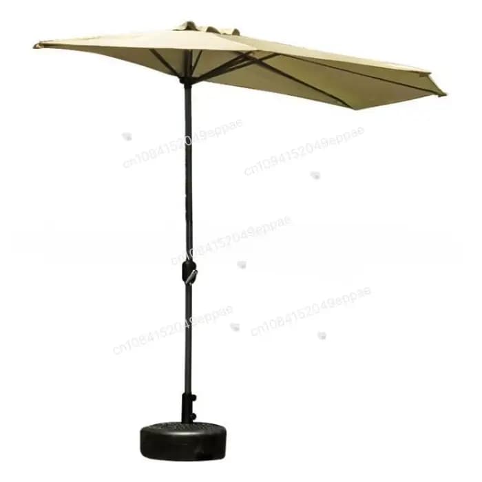 Tissu de remplacement pour parasol semi-circulaire mural