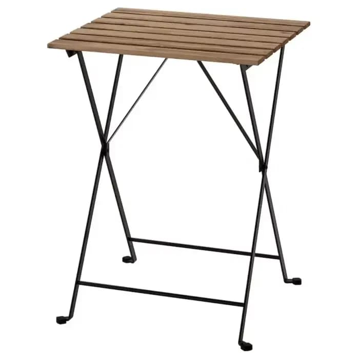 Table de Salle à Manger Pliante en Fer