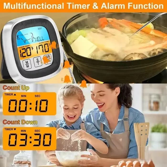 Thermomètre numérique pour aliments et cuisine