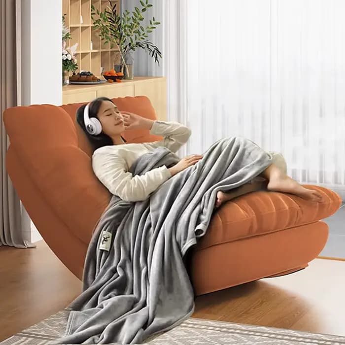 Canapés de couchage Design Orange salon Simple loisirs