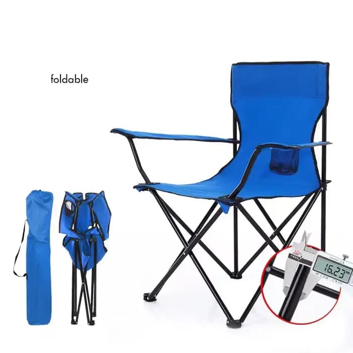 Chaise de camping pliante portable avec sac de transport pour adultes