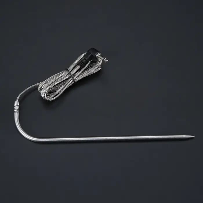 1pc PB-RP-1250 BBQ Viande Température Sonde Capteur 18cm fit Pit bodiWood Pellet Grill Lire Contrôle 3.5mm Adaptateur Universel