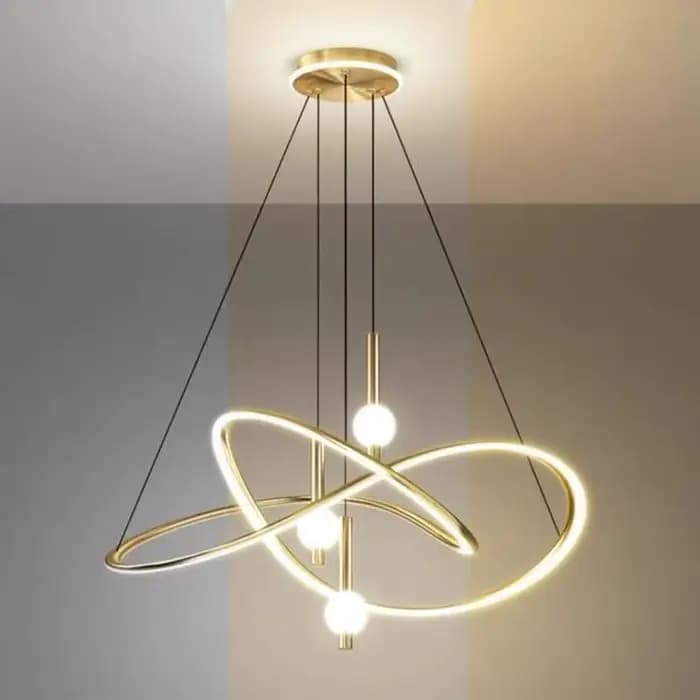 Moderne Simple salon plafond Lustre cuisine salle à manger chambre décor à la maison Lustre suspension
