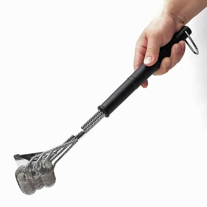 Brosse de nettoyage de barbecue sûre sans poils