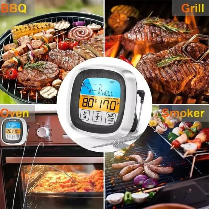 Thermomètre numérique pour aliments et cuisine