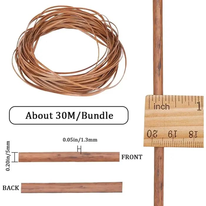 Kit de réparation de rotin 5mm x 30m