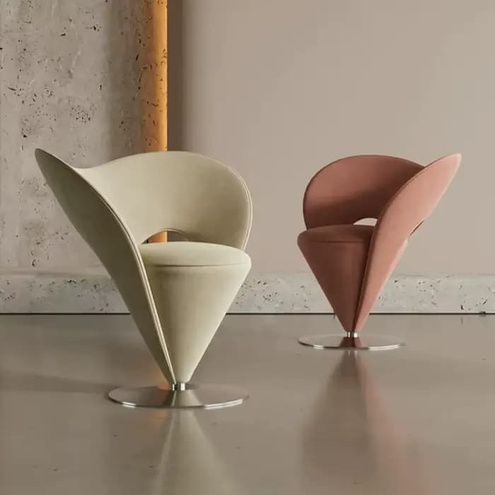 Fauteuil de salon de luxe au design unique