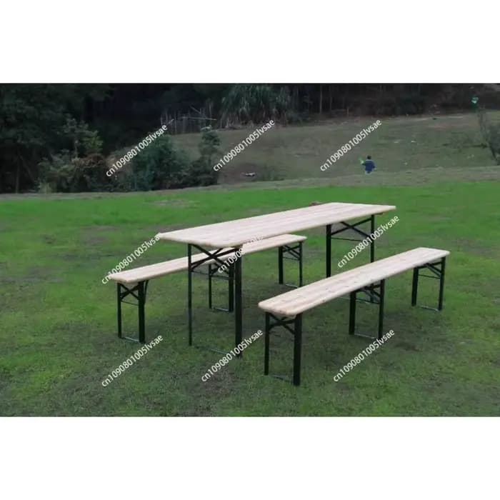 Ensemble de table et de chaises pliantes portables pour l'extérieur